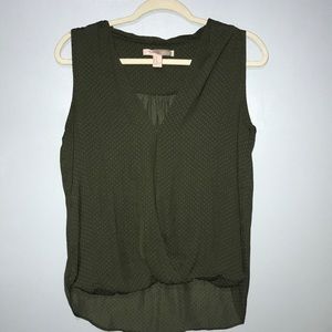 High low Polka Dot blouse